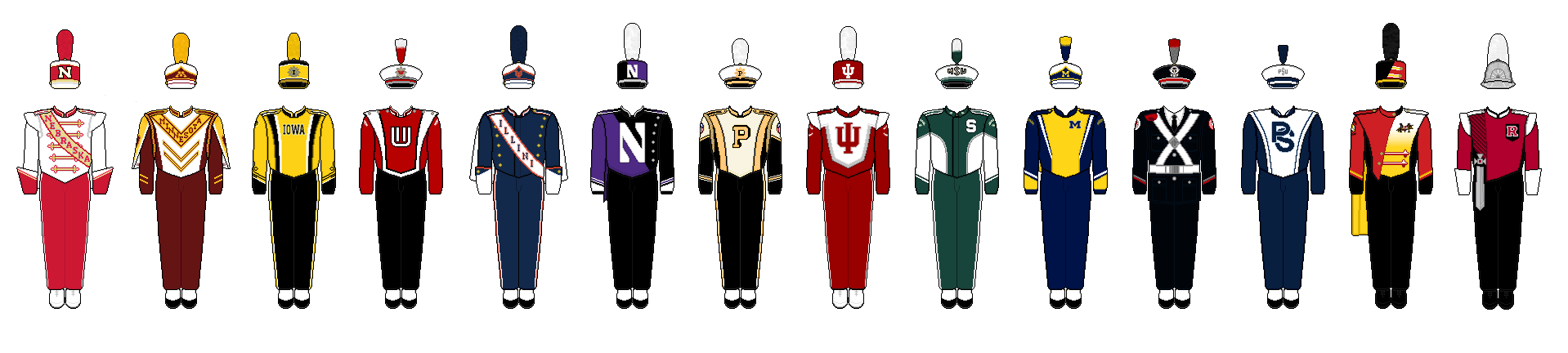 College Marching Bands Image